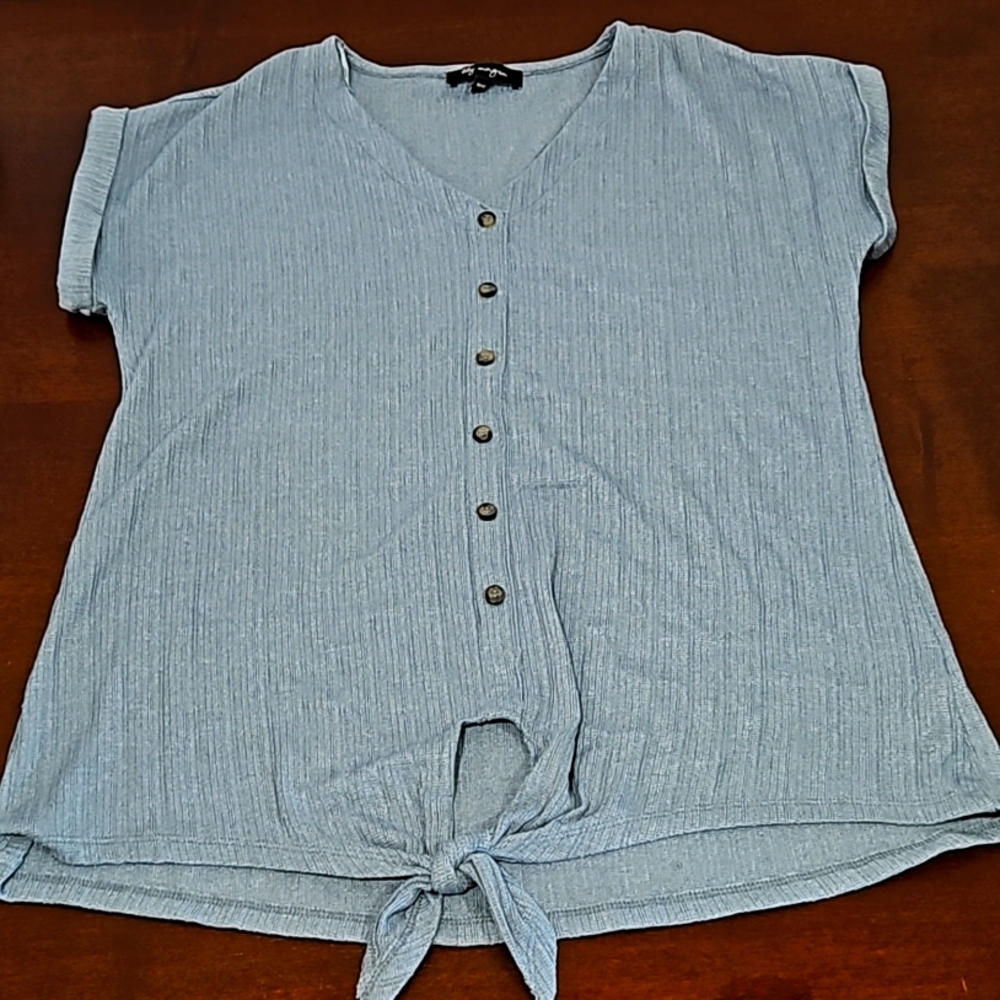 Ladies Lily Morgan V-neck Shirt